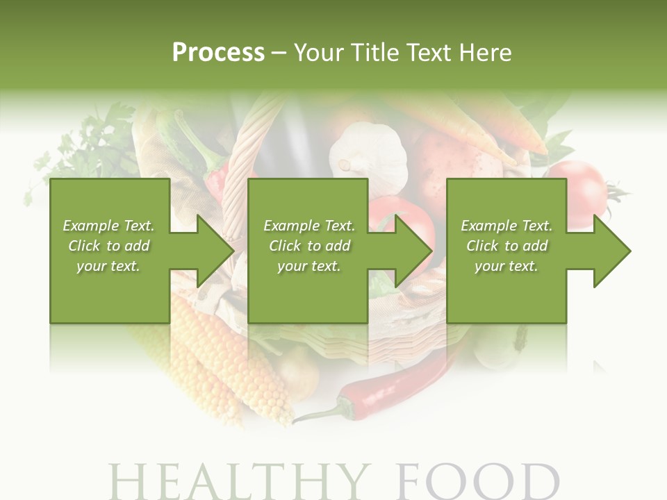 Healthy Eating Nature Corn PowerPoint Template