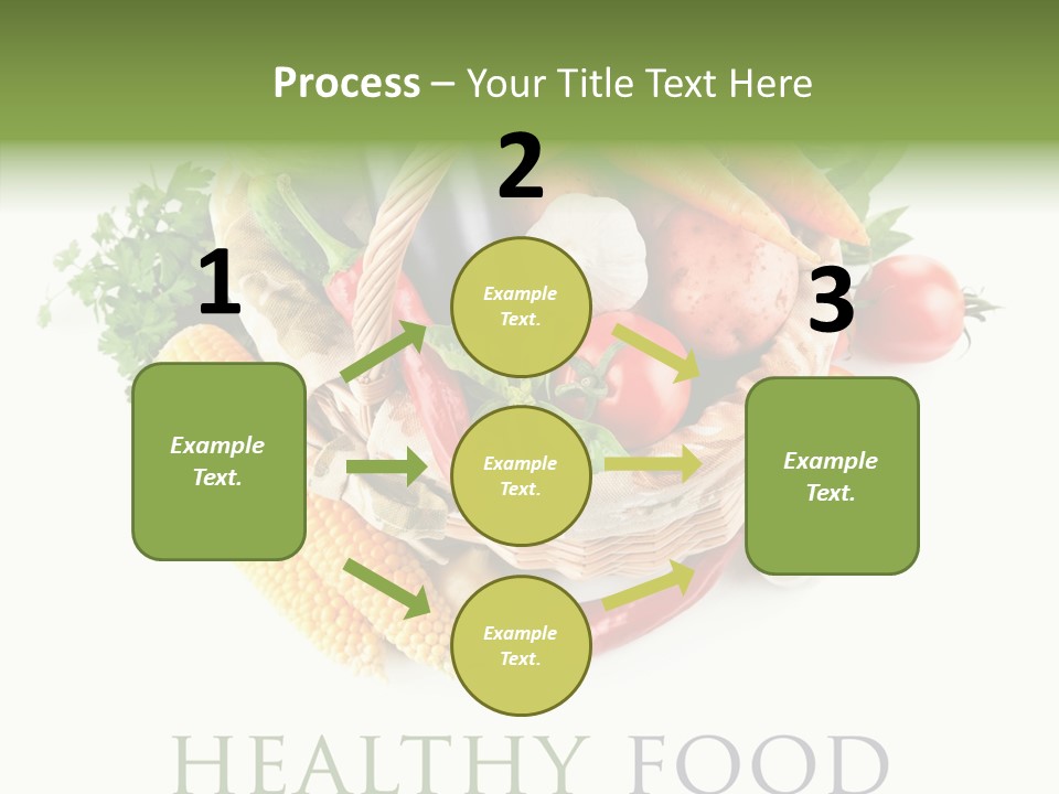 Healthy Eating Nature Corn PowerPoint Template