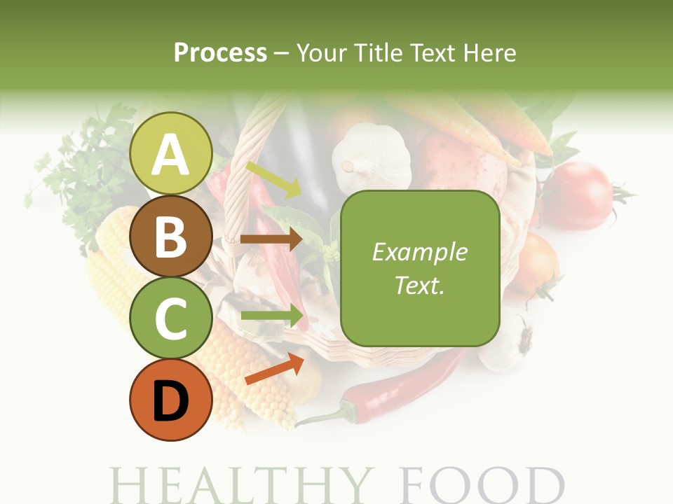 Healthy Eating Nature Corn PowerPoint Template