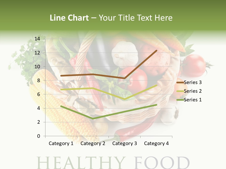 Healthy Eating Nature Corn PowerPoint Template