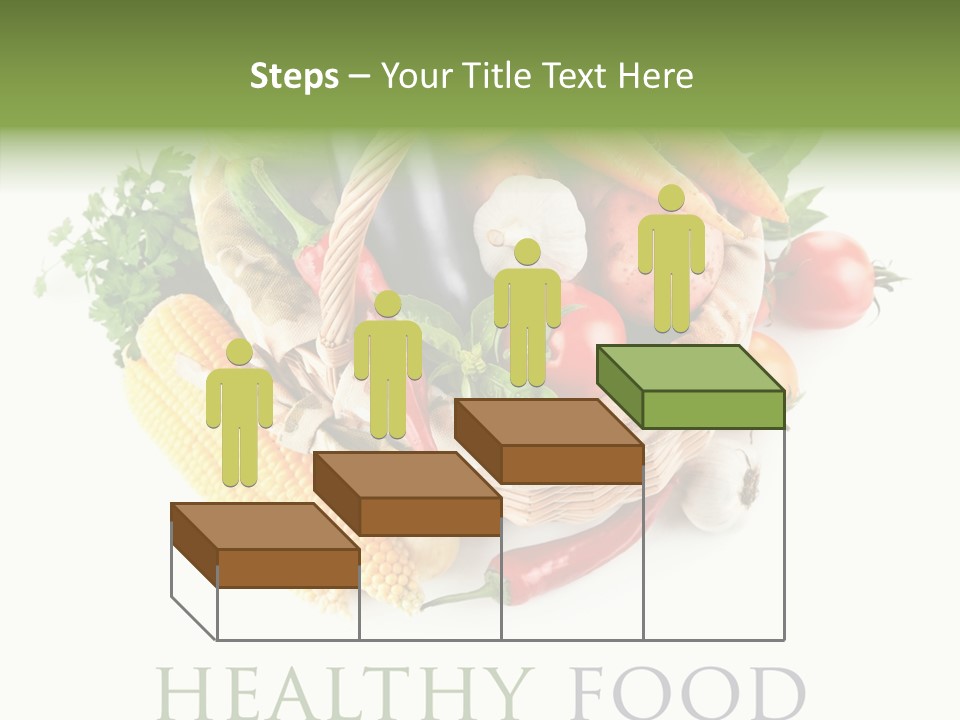 Healthy Eating Nature Corn PowerPoint Template