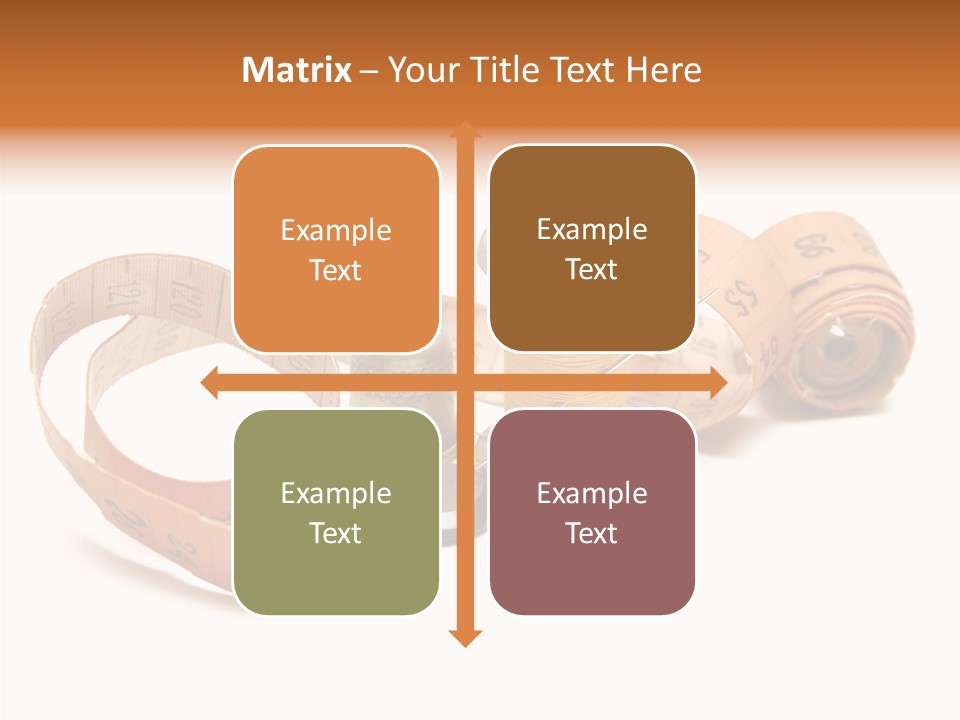 Shears Tool Loop PowerPoint Template