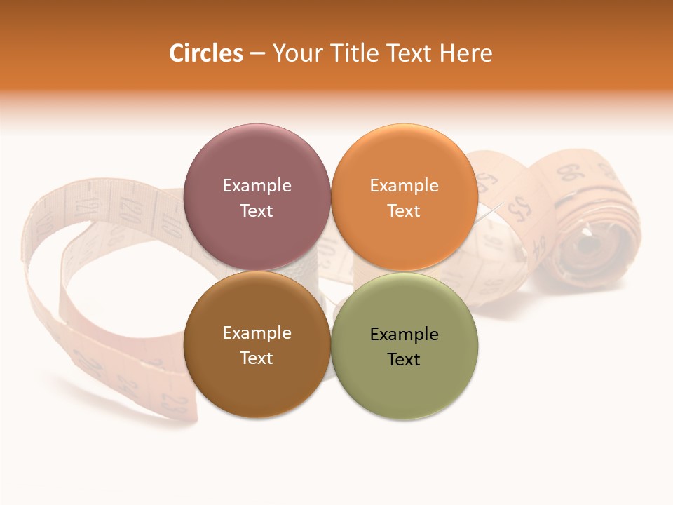 Shears Tool Loop PowerPoint Template