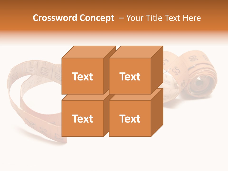 Shears Tool Loop PowerPoint Template