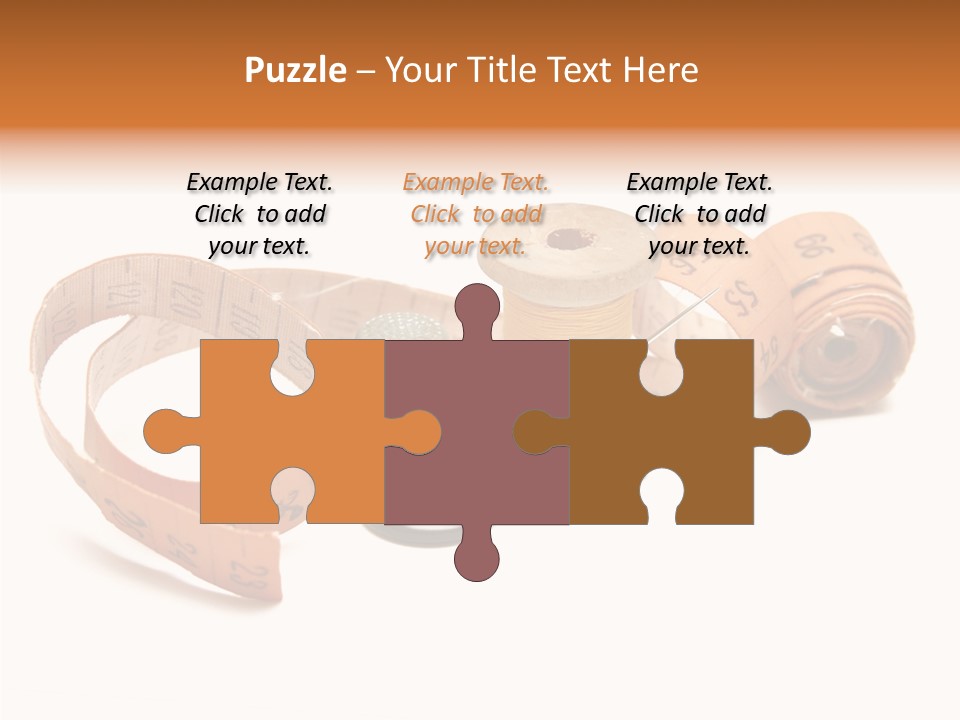 Shears Tool Loop PowerPoint Template