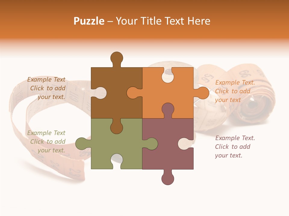 Shears Tool Loop PowerPoint Template
