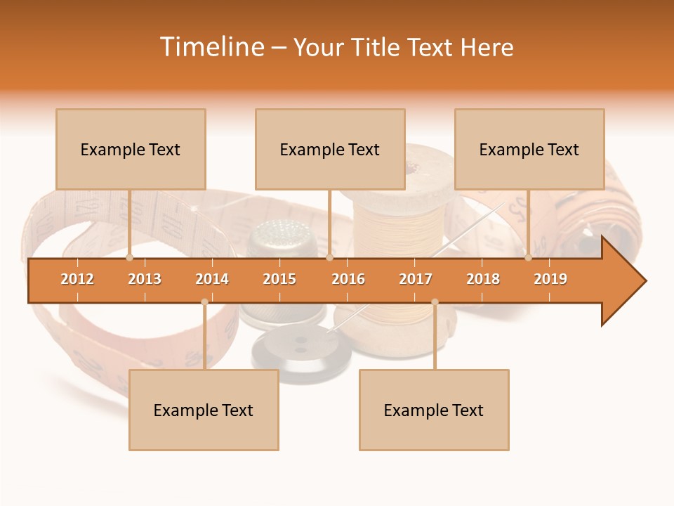 Shears Tool Loop PowerPoint Template