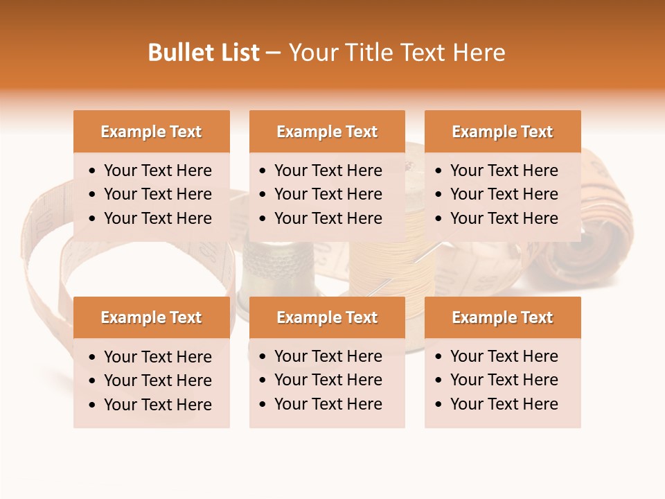 Shears Tool Loop PowerPoint Template