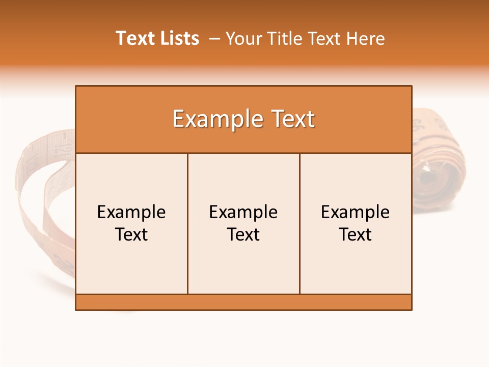 Shears Tool Loop PowerPoint Template