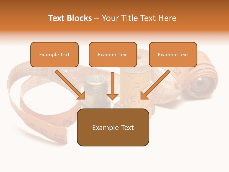 Shears Tool Loop PowerPoint Template