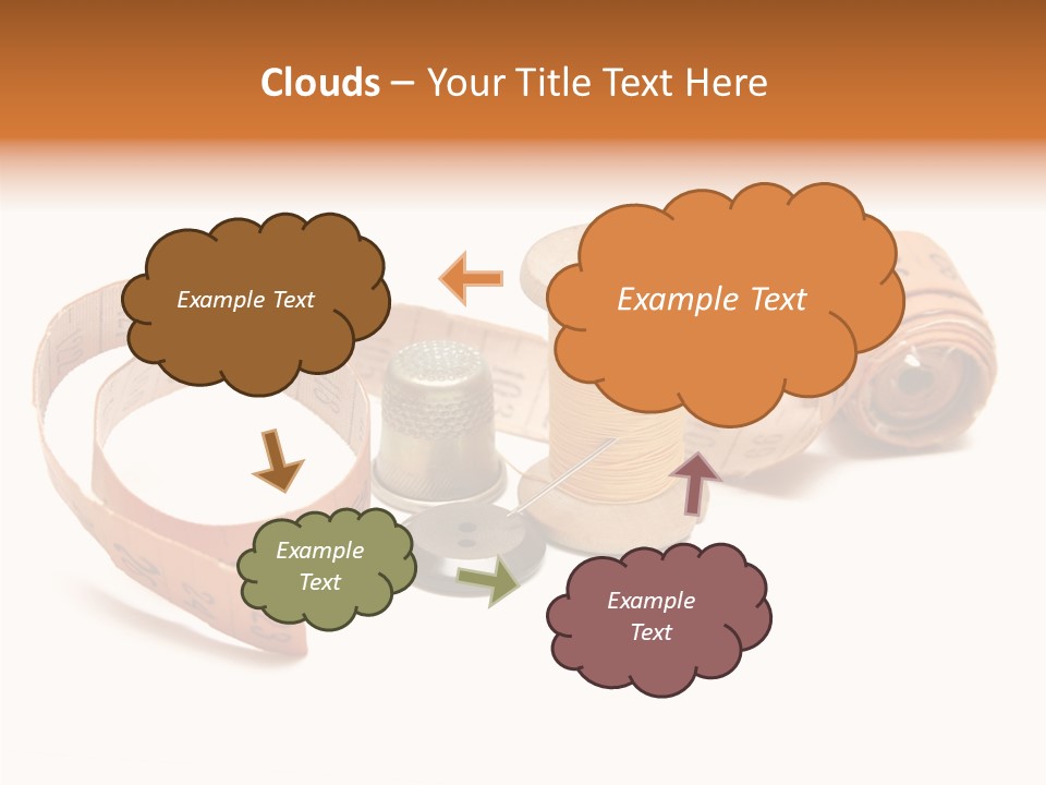 Shears Tool Loop PowerPoint Template
