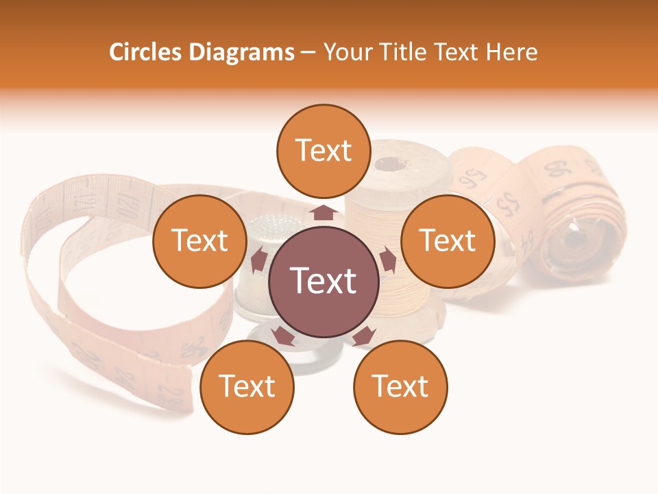Shears Tool Loop PowerPoint Template