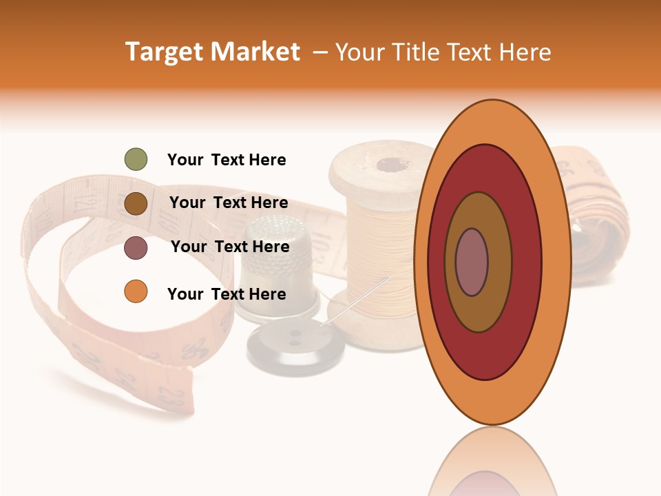 Shears Tool Loop PowerPoint Template