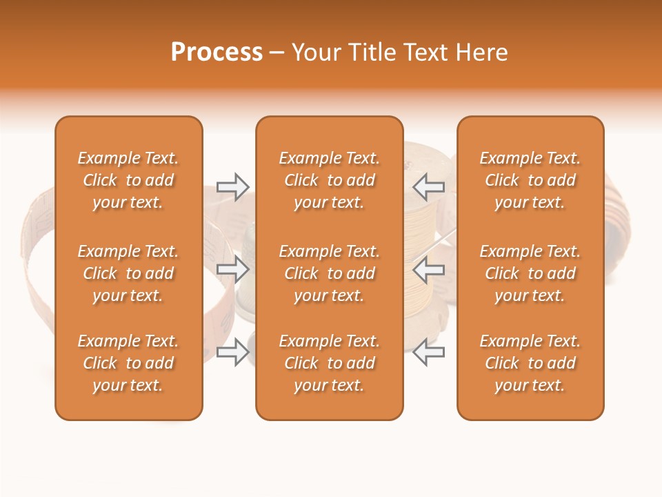 Shears Tool Loop PowerPoint Template