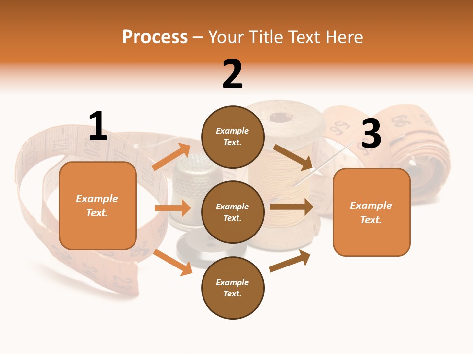 Shears Tool Loop PowerPoint Template
