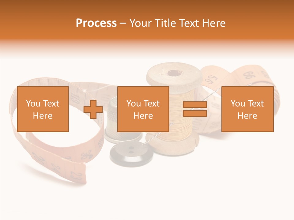 Shears Tool Loop PowerPoint Template