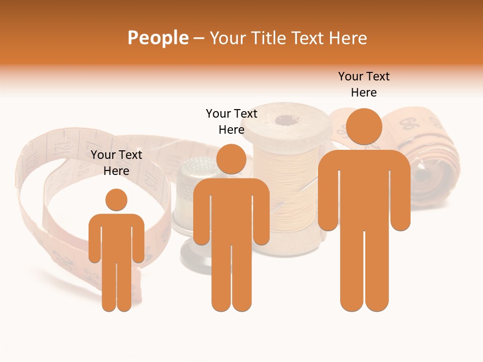 Shears Tool Loop PowerPoint Template