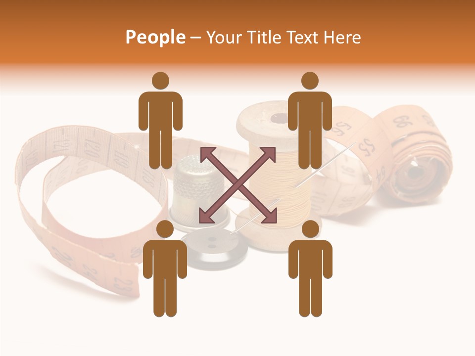 Shears Tool Loop PowerPoint Template