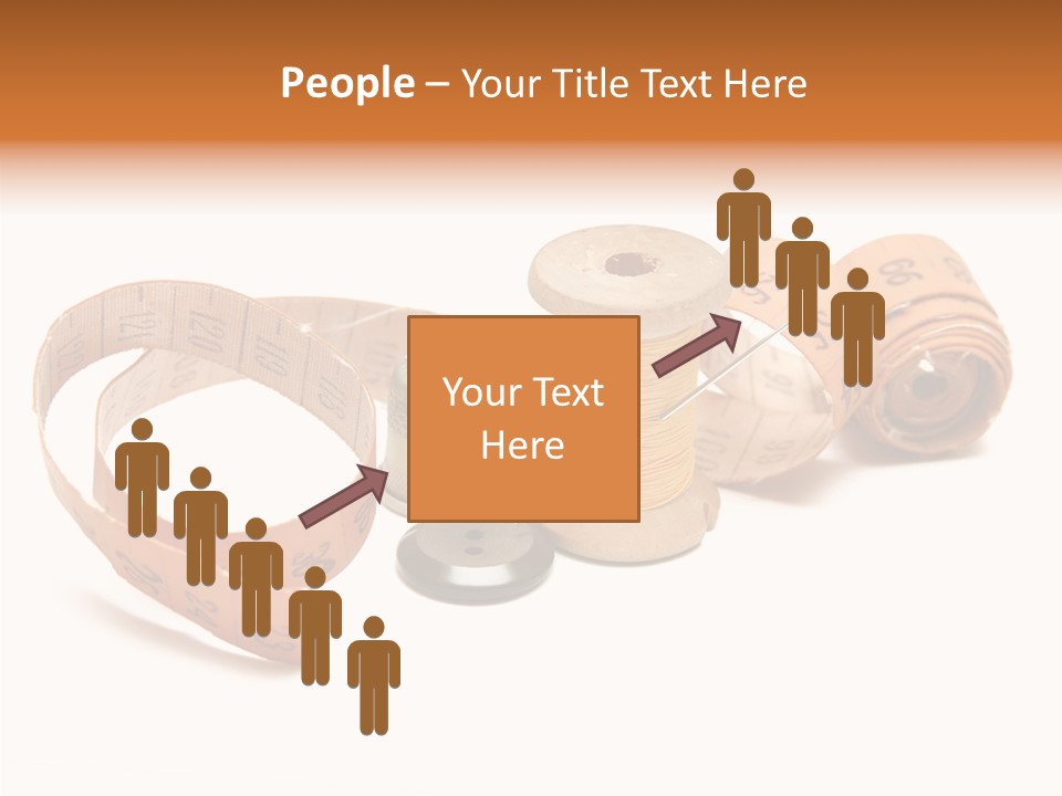 Shears Tool Loop PowerPoint Template