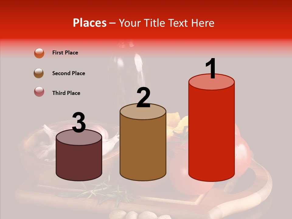 Cooking Mint Leaf Yellow PowerPoint Template