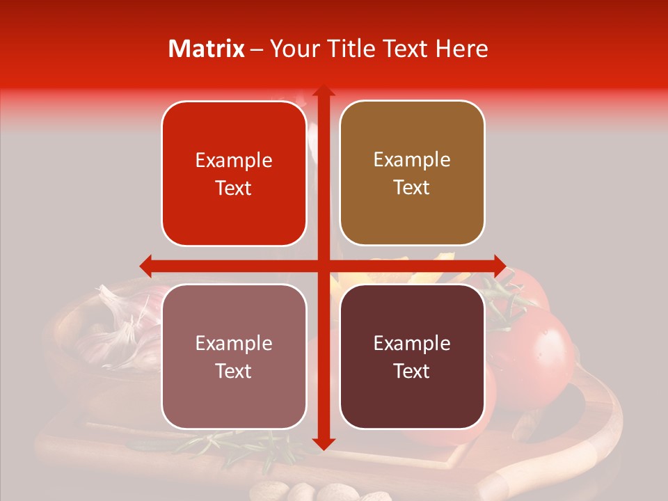 Cooking Mint Leaf Yellow PowerPoint Template