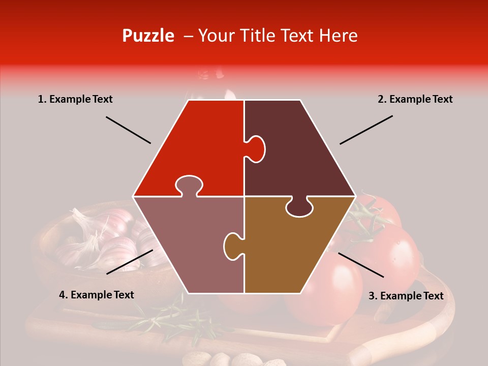 Cooking Mint Leaf Yellow PowerPoint Template