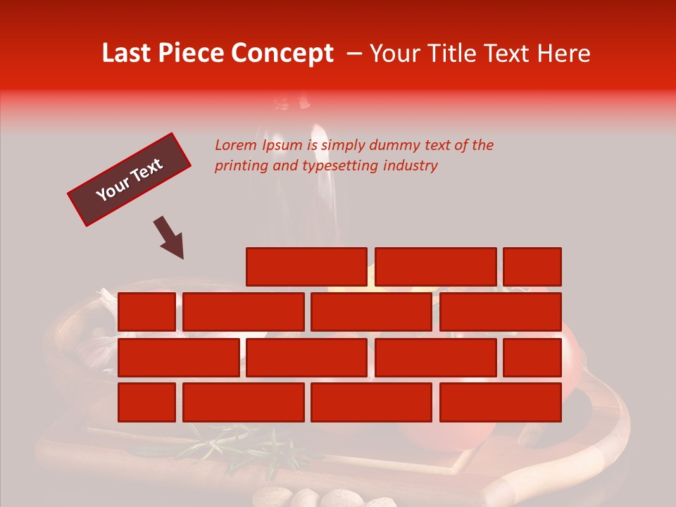 Cooking Mint Leaf Yellow PowerPoint Template