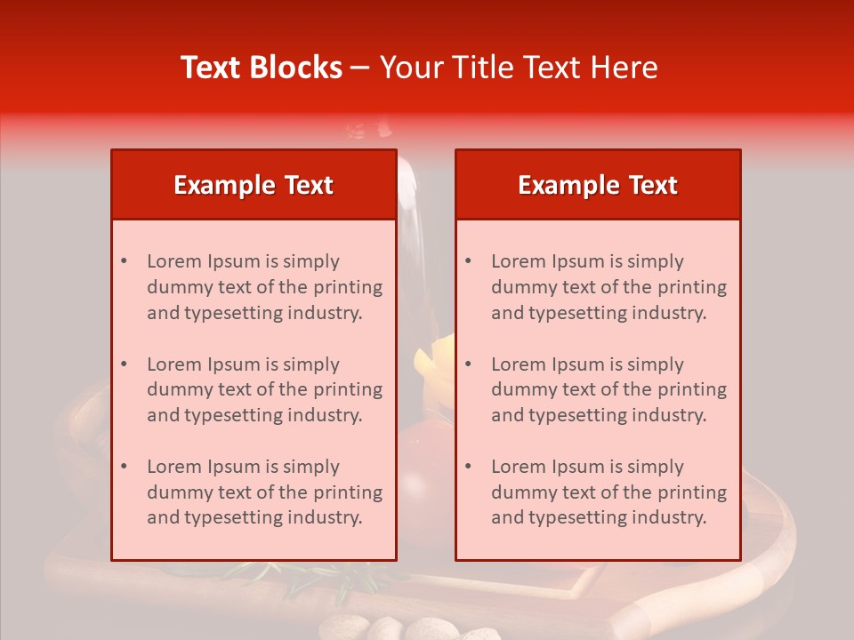 Cooking Mint Leaf Yellow PowerPoint Template