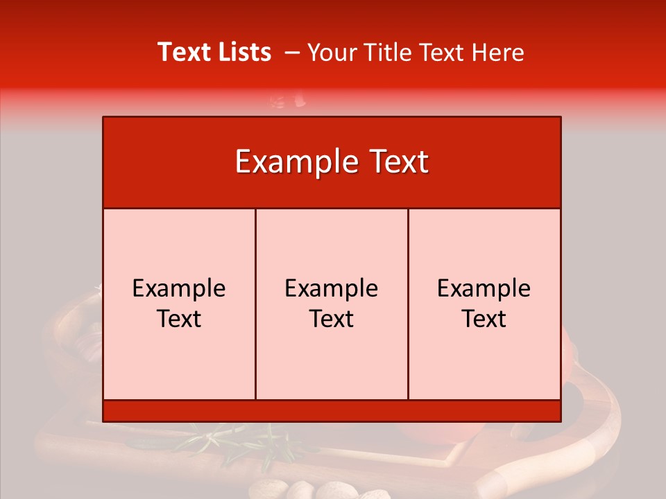 Cooking Mint Leaf Yellow PowerPoint Template