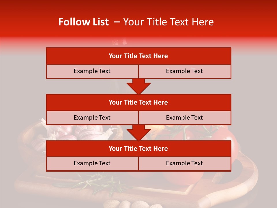 Cooking Mint Leaf Yellow PowerPoint Template