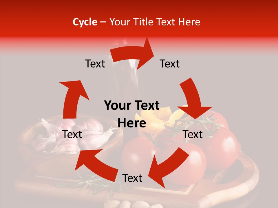 Cooking Mint Leaf Yellow PowerPoint Template