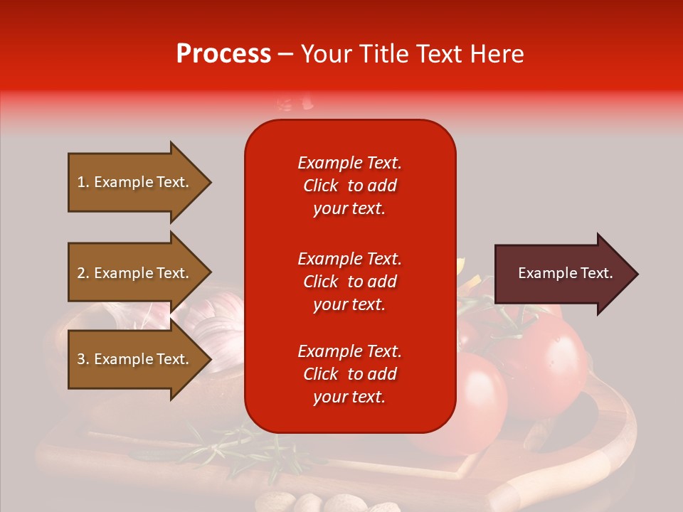 Cooking Mint Leaf Yellow PowerPoint Template