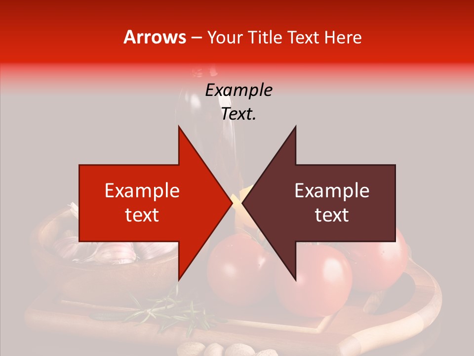 Cooking Mint Leaf Yellow PowerPoint Template