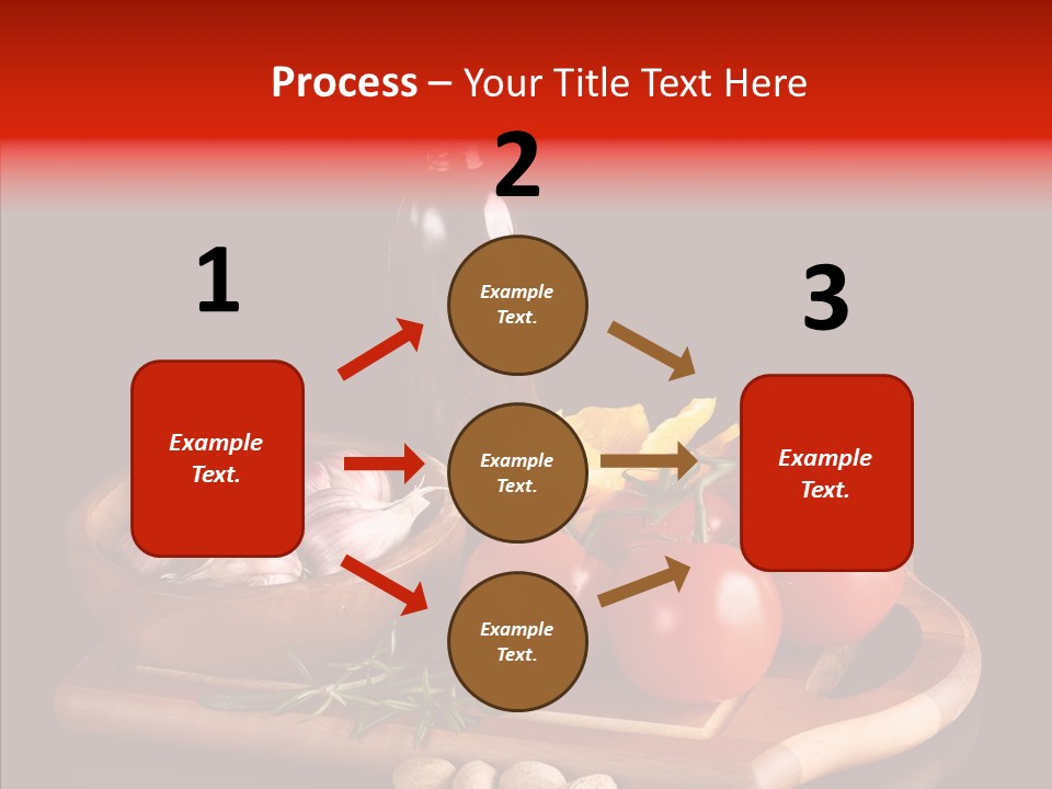 Cooking Mint Leaf Yellow PowerPoint Template