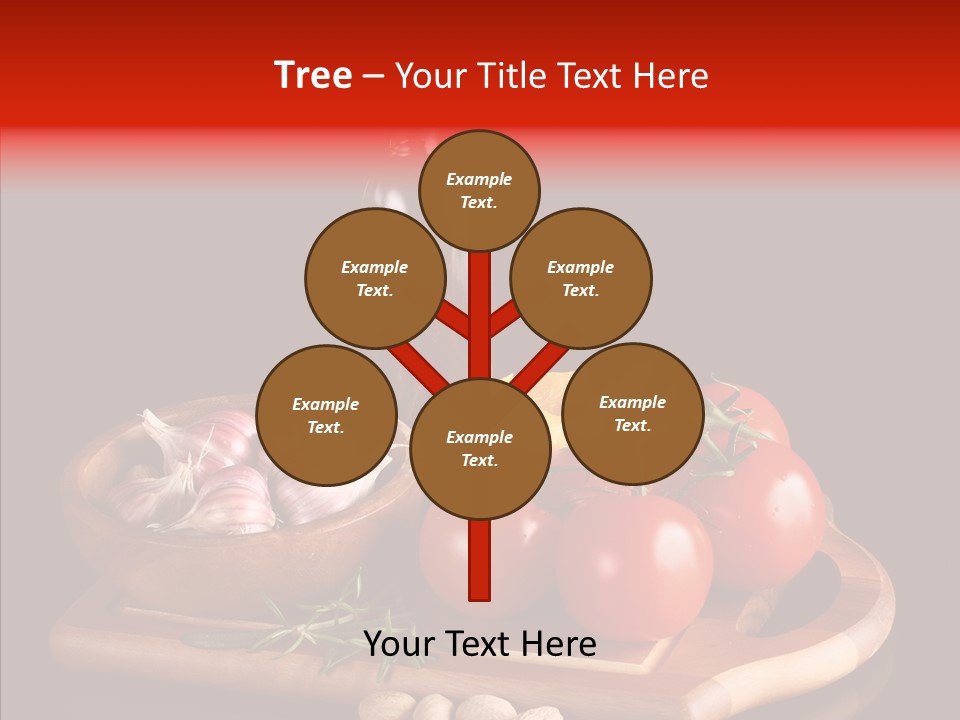 Cooking Mint Leaf Yellow PowerPoint Template