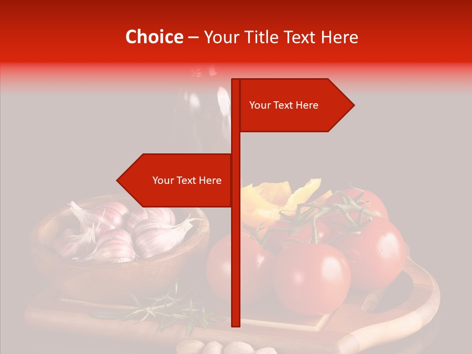 Cooking Mint Leaf Yellow PowerPoint Template