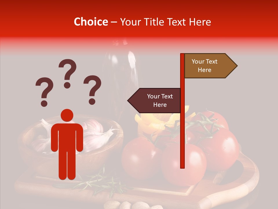 Cooking Mint Leaf Yellow PowerPoint Template