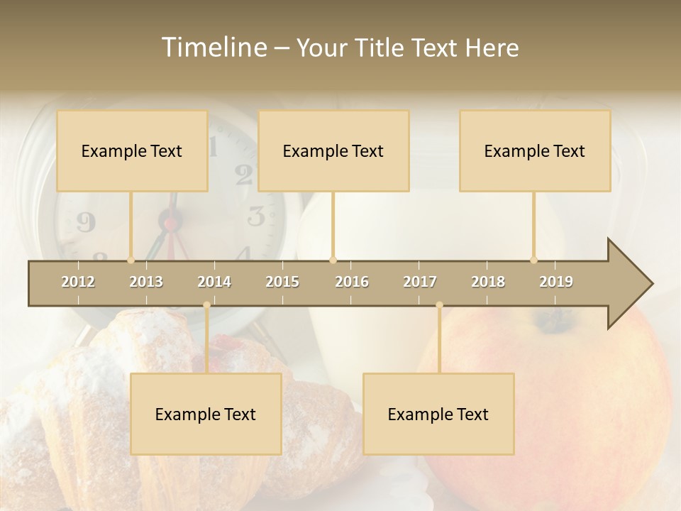 Sleep Drink Meal PowerPoint Template