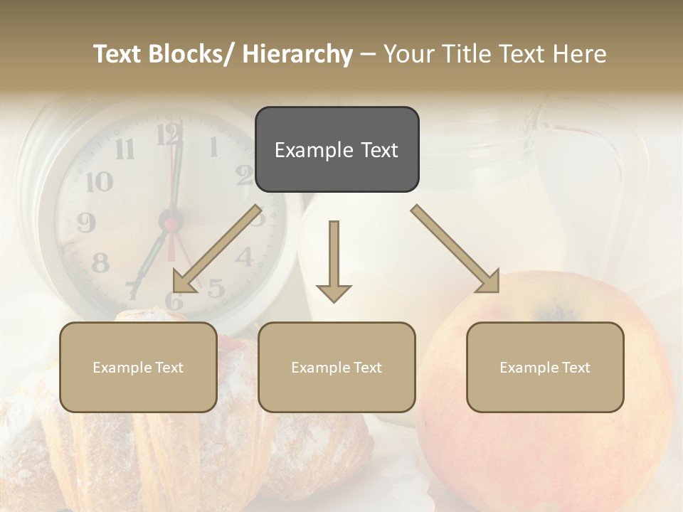 Sleep Drink Meal PowerPoint Template
