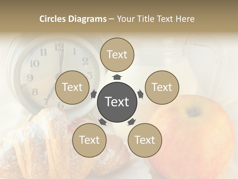 Sleep Drink Meal PowerPoint Template