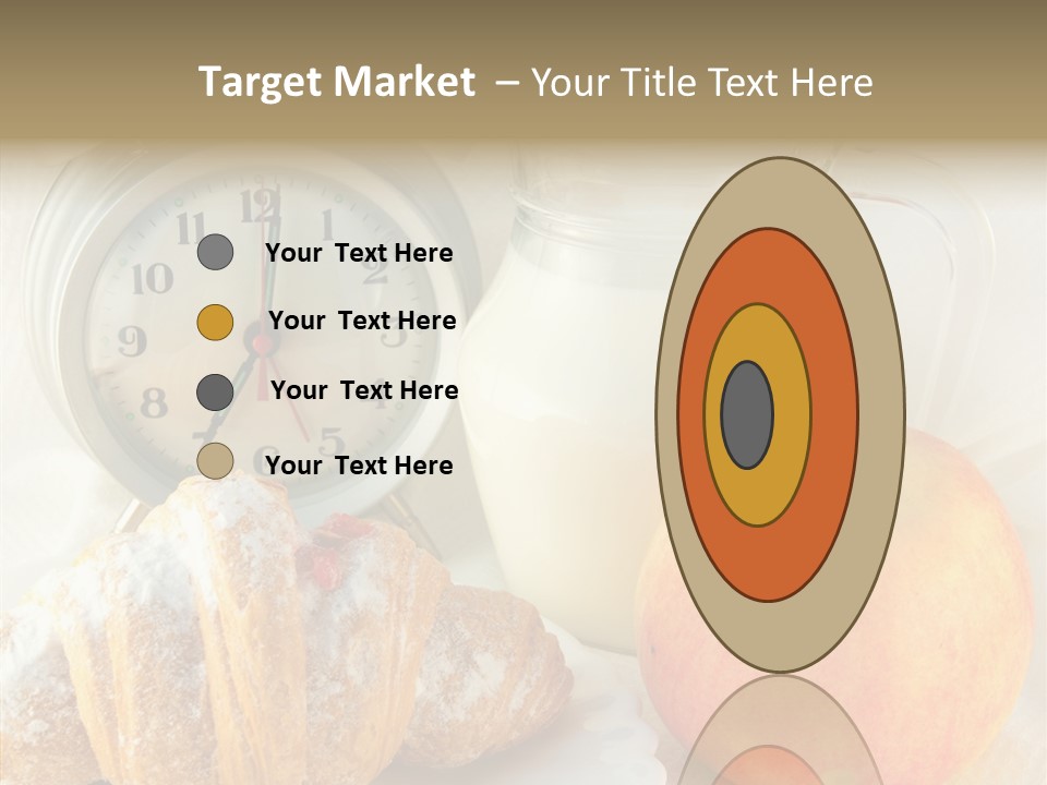 Sleep Drink Meal PowerPoint Template