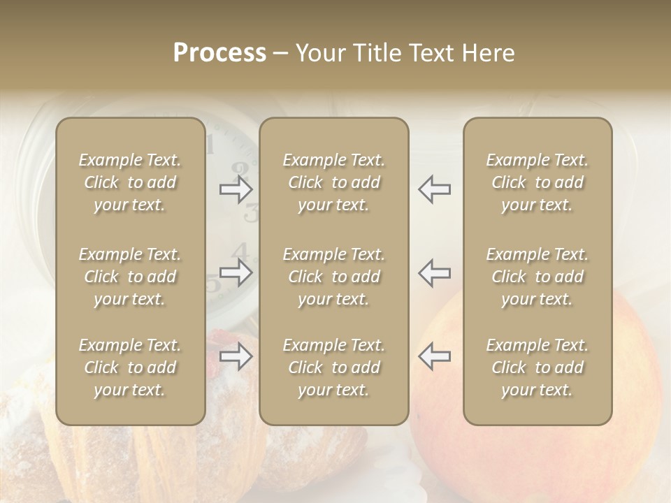 Sleep Drink Meal PowerPoint Template