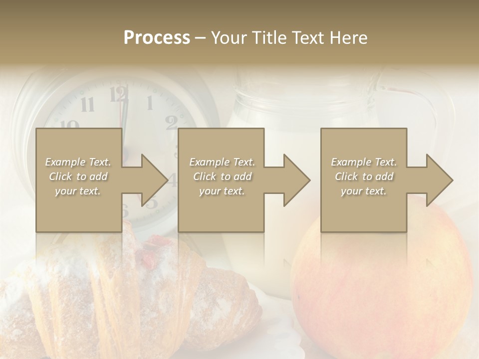Sleep Drink Meal PowerPoint Template