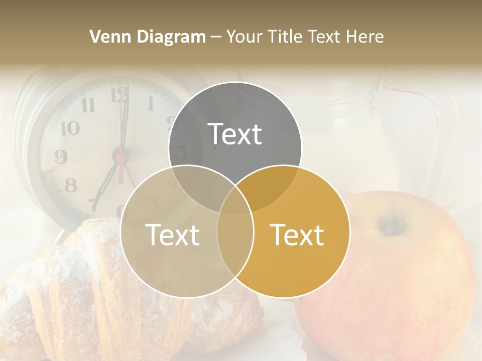 Sleep Drink Meal PowerPoint Template