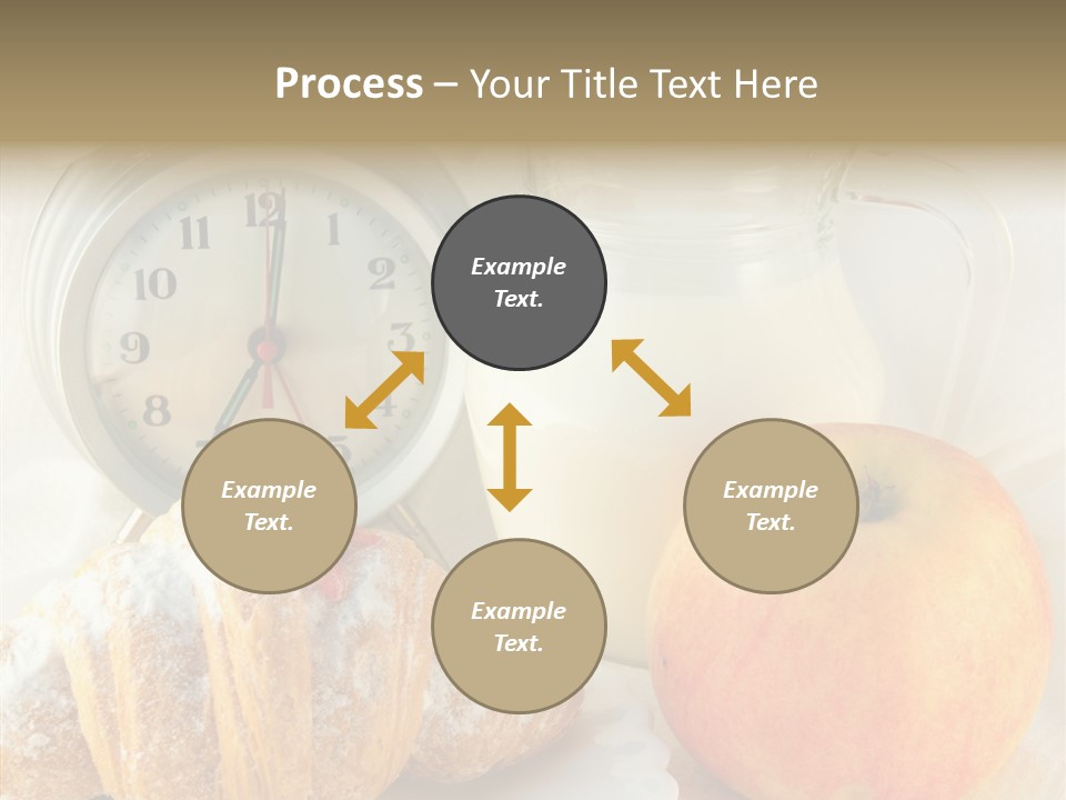 Sleep Drink Meal PowerPoint Template