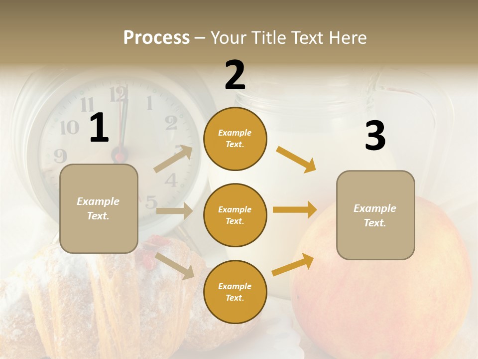 Sleep Drink Meal PowerPoint Template