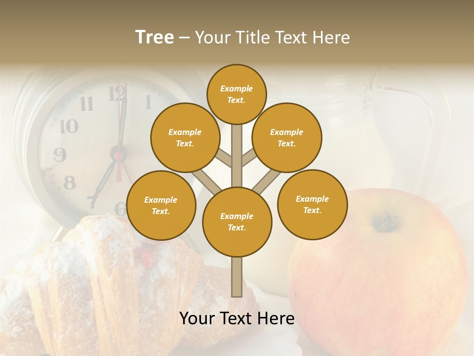 Sleep Drink Meal PowerPoint Template