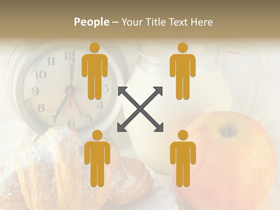 Sleep Drink Meal PowerPoint Template