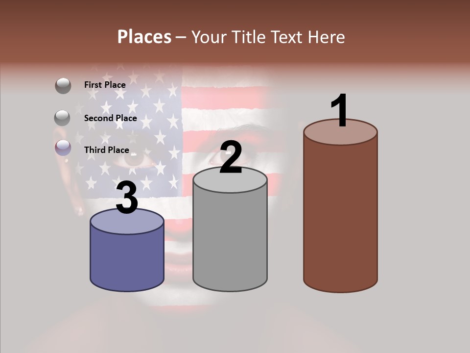 World Nationalistic Flag PowerPoint Template