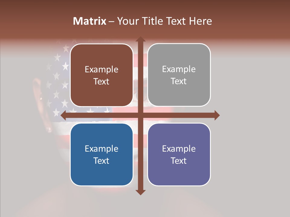 World Nationalistic Flag PowerPoint Template